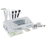 3 in 1 Facial Unit: Ultrasonic+Microcurrent+Skin Scrubber