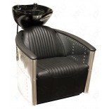 Aviator Vintage Aluminum Shampoo Chair
