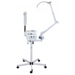 Aroma Ozone Steamer w / brush & Magnifying lamp