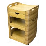 MODA WOODEN SPA TROLLEY CART